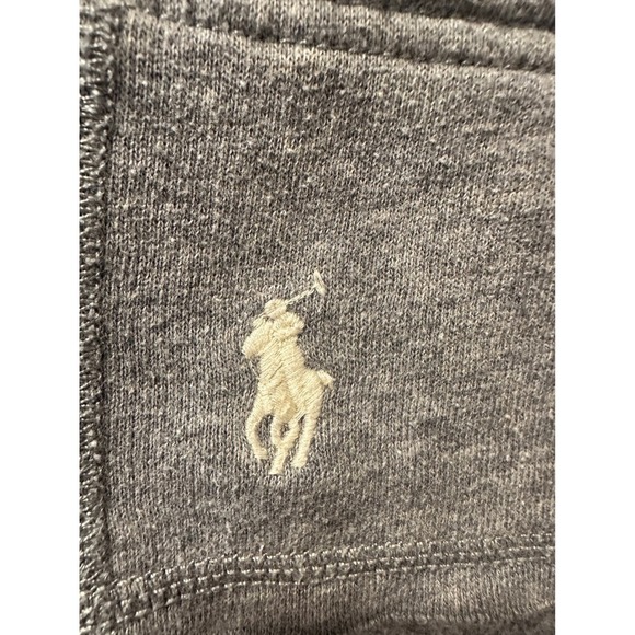 Polo Ralph Lauren Women's Gray Raw Hem Sweat Shorts Comfy Casual - Picture 2 of 4